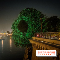 Nuit Blanche 2023 : des projections lumineuses magiques au Square du Vert Galant de l'Île de la Cité