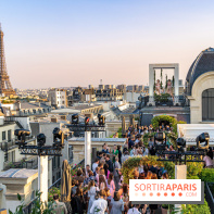 La terrasse en rooftop du Péninsula 2023 - soirée d’inauguration -  A7C5474