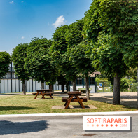 L'Isle-Adam, l'un des plus beaux village d'Ile-de-France -  aire de pique-nique
