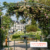 L'Isle-Adam, l'un des plus beaux village d'Ile-de-France -  roseraie