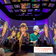 On stage with The Rolling Stones, nos photos