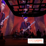 On stage with The Rolling Stones, nos photos