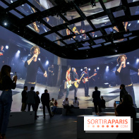 On stage with The Rolling Stones, nos photos
