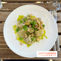 Aglio e Olio - Cappellacci fèves et poire