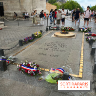 flamme soldat inconnu Arc de Triomphe