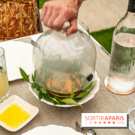 Riviera Paris, la terrasse - restaurant confidentiel dans les jardins d'Apicius -  A7C7707