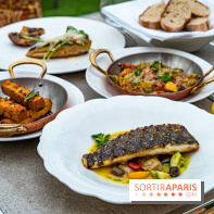 Riviera Paris, la terrasse - restaurant confidentiel dans les jardins d'Apicius -  A7C7733