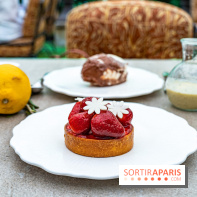 Riviera Paris, la terrasse - restaurant confidentiel dans les jardins d'Apicius -  A7C7735