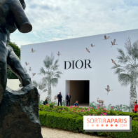 Le décor du Défilé Haute couture Dior FW 2023-2024 au Musée Rodin