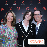 © Rachid Bellak - Nicolas Hieronimus pdg L'Oréal, sa femme Geraldine et son fils Noé 1