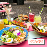 Les Jardins du Marais : la terrasse de l'été 2023