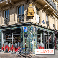La ruche insolite, vieille enseigne aux Halles -  A7C0193