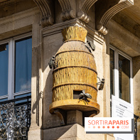 La ruche insolite, vieille enseigne aux Halles -  A7C0194