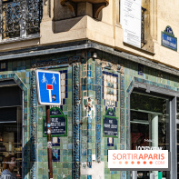La ruche insolite, vieille enseigne aux Halles -  A7C0195