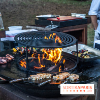 Garden barbecue au Trianon Palace à Versailles