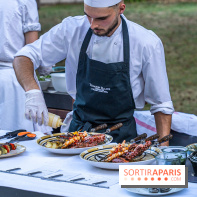 Garden barbecue au Trianon Palace à Versailles