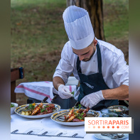Garden barbecue au Trianon Palace à Versailles