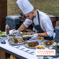 Garden barbecue au Trianon Palace à Versailles