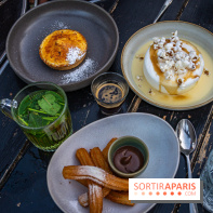 Le restaurant - terrasse Quai Ouest en mode estivale avec ses Dîners Braséro