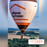 Montgolfière à Fontainebleau, vol au dessus de l'Ile-de-France -  A7C9003