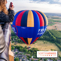 Montgolfière à Fontainebleau, vol au dessus de l'Ile-de-France -  A7C9004