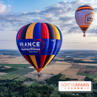 Montgolfière à Fontainebleau, vol au dessus de l'Ile-de-France -  A7C9005