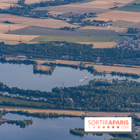 Montgolfière à Fontainebleau, vol au dessus de l'Ile-de-France -  A7C9022