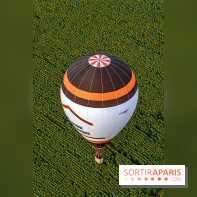 Montgolfière à Fontainebleau, vol au dessus de l'Ile-de-France -  A7C9027