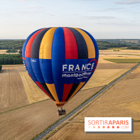 Montgolfière à Fontainebleau, vol au dessus de l'Ile-de-France