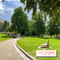 Le parc Georges Brassens, pour se croire à la campagne dans le 15e