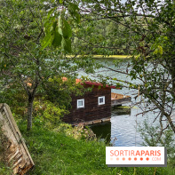 L'étang de la Galiotte dans le parc du Peuple de l'Herbe - Carrières-sous-Poissy (Yvelines)