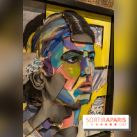 Exposition street-art Fragments par Ensemble Réel a l’église de la Madeleine