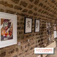Exposition street-art Fragments par Ensemble Réel a l’église de la Madeleine