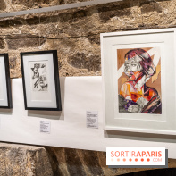 Exposition street-art Fragments par Ensemble Réel a l’église de la Madeleine