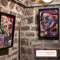 Exposition street-art Fragments par Ensemble Réel a l’église de la Madeleine