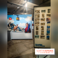 Nouvelles du paradis, la carte postale de vacances : l'exposition ensoleillée au Musée de la Poste - IMG20230905192854