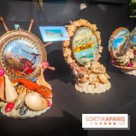 Nouvelles du paradis, la carte postale de vacances : l'exposition ensoleillée au Musée de la Poste - IMG20230905193206