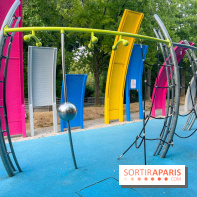 Le Jardin du Dragon, l'aire de jeux colorée au parc de la Villette - image00038