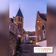 Village de Dampierre en Yvelines  -  Eglise