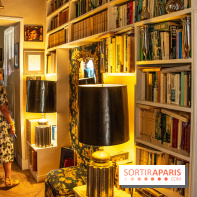 Domaine de Jean-Claude Brialy à Monthyon bibliothèque