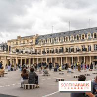 Horizon, le spectacle dans la cours du Palais Royal