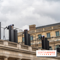 Horizon, le spectacle dans la cours du Palais Royal