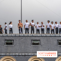 Horizon, le spectacle dans la cours du Palais Royal