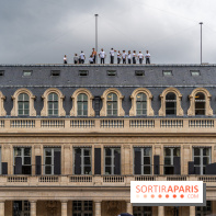Horizon, le spectacle dans la cours du Palais Royal
