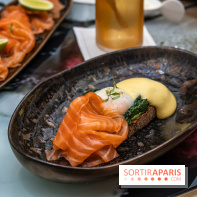 Le nouveau brunch du Rivages au Scribe Paris Opéra -  oeuf florentine saumon