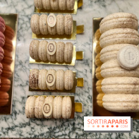 Ladurée - Bûches de Noël 2023 macarons