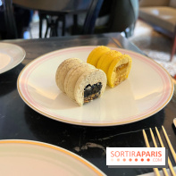 Ladurée - Bûches de Noël 2023 macarons