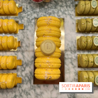 Ladurée - Bûches de Noël 2023 macarons
