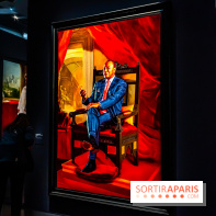 Exposition Kehinde Wiley - Dédale du Pouvoir - Musée du Quai Branly Jacques Chirac - photos  -  A7C2027