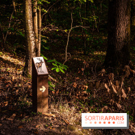 Le sentier des Maréchaux à Senlisse - Vallée de Chevreuse -  panneau faune flore